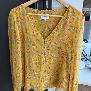 Sezane blouse US 4 FR 36